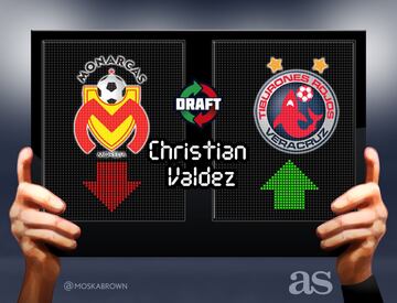 Los 79 movimientos del Draft del Apertura 2017 en imágenes