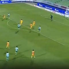 Gol y jugada clave: ¡Dos chilenos brillaron para vencer a Tigres en México!
