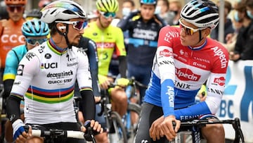 Alaphilippe se borra de la séptima etapa en Suiza