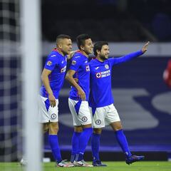 Cruz Azul vence al Toluca en la jornada 7 del Guardianes 2021