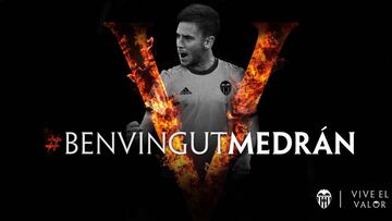 El Valencia firma a Álvaro Medrán por cuatro temporadas