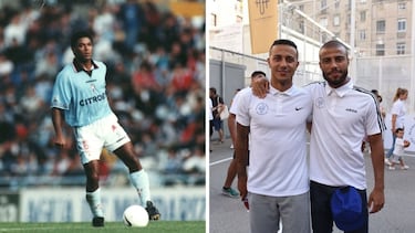 Mazinho es un habilidoso excentrocampista brasileño que ganó un Mundial de 1994 y que jugó en la Primera División española en el Valencia y el Celta. Sus genes futbolísticos para manejar el centro del campo los heredaron sus hijos Thiago y Rafinha. Ambos vástagos desarrollaron su carrera en las categorías inferiores del Barcelona e incluso formaban parte de la plantilla que ganó una Champions, sin embargo, no consiguieron estabilizarse en el Camp Nou y Thiago se fue al Bayern de Múnich y terminó su carrera en el Liverpool. Por su parte, Rafinha juega en el Al-Arabi S. C. de la Liga de fútbol de Catar.