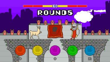 Una llama glotona: así es Superola and The Lost Burgers