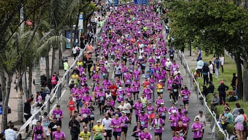 Resultados de la Media Maratón de Bogotá 2025.