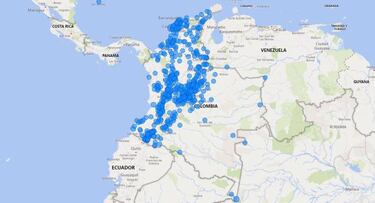 Mapa de casos y muertes por coronavirus por departamentos en Colombia: hoy, 14 de junio