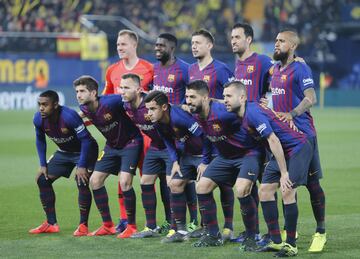 Once inicial del Barcelona