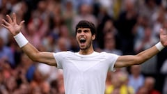 Alcaraz arrasa a Medvedev y se cita con Djokovic en la final de Wimbledon