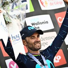 Valverde: "Es un segundo puesto que vale como una victoria"