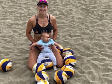 Alicantina de 34 años, en Tokio jugará sus terceros Juegos Olímpicos de su carrera en vóley playa. Tras Río 2016 planificó su maternidad para el año 2017, de transición, aunque estuvo entrenándose prácticamente hasta los ocho meses de embarazo En 2018 volvió con su compañera Elsa Baquerizo y ganó la medalla de bronce en el Europeo de 2019.