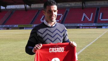 Casado durante su presentación en Los Pajaritos.