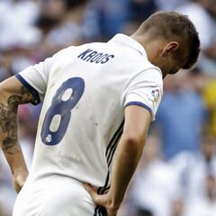 Kroos and Carvajal, only injury-free first team players