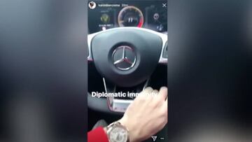 Benzema al ritmo de 'Diplomatic inmunity' de Drake