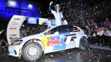 Sebastien Ogier ya suma dos victorias consecutivas con el Volkswagen Polo.