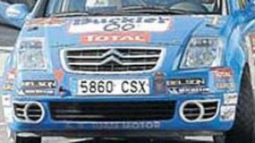 <b>BUEN NIVEL. </b>Alejandro Rodríguez ha ido muy rápido con el C2.