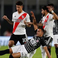 Jorge Carrascal vuelve a destacar con River y se lleva los elogios