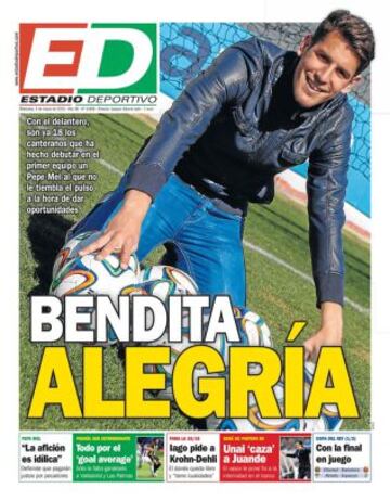 Portadas de la prensa deportiva