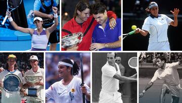 Gisbert, Gimeno, Arantxa, Moy¨¢, Conchita, Nadal y Garbi?e: los siete finalistas espa?oles