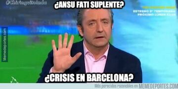 Los mejores memes del partido Granada-Barcelona