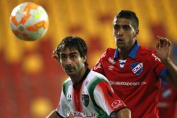 Palestino tuvo un duro choque ante Nacional.