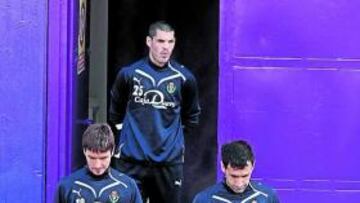 <b>CABIZBAJOS. </b>Los jugadores del Valladolid están tocados tras la derrota del domingo en Mallorca.