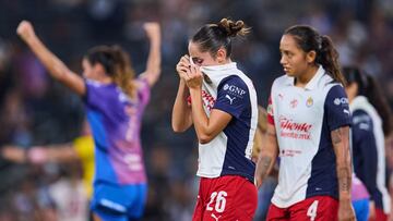 during the 16th round match between Monterrey and Guadalajara as part of the Liga BBVA MX Femenil, Torneo Apertura 2024 at BBVA Bancomer Stadium on October 20, 2024 in Monterrey, Nuevo Leon, Mexico.