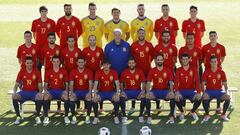 Los 23 que ir&aacute;n a la Eurocopa de Francia.