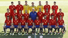 Los 23 que ir&aacute;n a la Eurocopa de Francia.