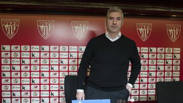06/04/18 ATHLETIC DE BILBAO RUEDA DE PRENSA DE Josu Urrutia PRESIDENTE