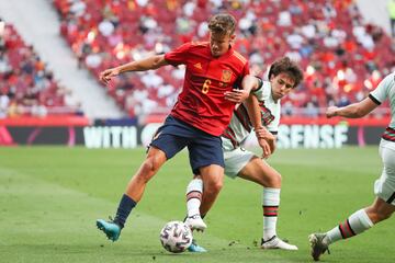 Marcos Llorente y Joao Félix.