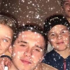 Los Beckham, una familia unida en Navidad