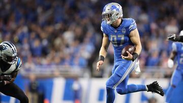 Aidan Hutchinson continúa jugando en niveles de élite para los candentes Detroit Lions.