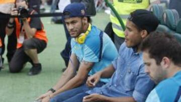 Neymar: "Es mi recta final y veré si puedo jugar ante el Atleti"