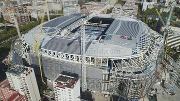 El Real Madrid quiere que el nuevo estadio Santiago Bernabéu esté listo para la temporada que viene. Descubre cómo siguen las obras que encaran la recta final.