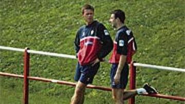 <B>PRIMERA SESIÓN.</B> Tasevski llega para reforzar la izquierda.