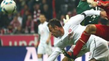 <b>FLOJOS. </b>El Bayern no consiguió pasar del empate en casa ante el Mainz y la afición pitó al equipo tras un mal primer tiempo.