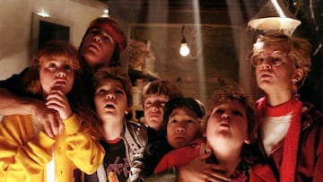 Todos los protagonistas de Los Goonies.