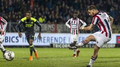 El PSV sin Hirving &#039;Chucky&#039; Lozano perid&oacute; 5-0 ante el Willem II en la jornada 26 de la Eredivisie 2018. 