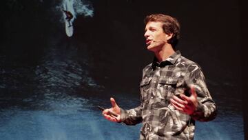 Aix Muniain explicando su inspiradora historia durante su TEDxTalks