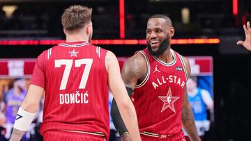 All Star: LeBron sigue siendo el rey y Doncic pierde su sitio