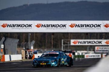 Gary Paffett, con el Mercedes-AMG C63 DTM.