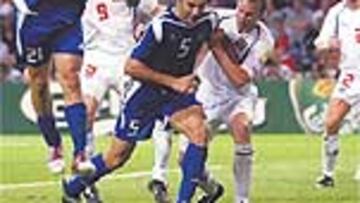 Dellas marcó el primer gol de plata.