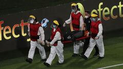 'Dibu Martínez en la clínica: "Los estudios dieron bien"