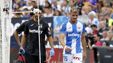 Tar&iacute;n no se entrena y deja al Legan&eacute;s con solo tres centrales puros ante el Betis