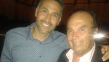 Hernán Peláez en la celebración de los 40 años de Mario Alberto Yepes
