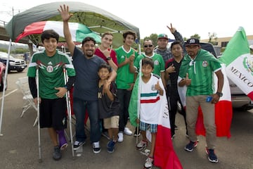 Así se vive el México vs El Salvador en el Qualcomm Stadium