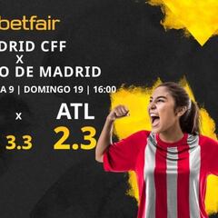 Madrid CFF vs. Atlético de Madrid Femenino: horario, TV, estadísticas, clasificación y pronósticos