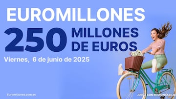 Euromillones: comprobar los resultados del sorteo de hoy, viernes 6 de junio