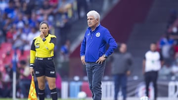     Ricardo Ferretti head coach of Cruz Azul during the game Cruz Azul vs FC Juarez, corresponding to Round 09 of the Torneo Clausura 2023 of the Liga BBVA MX, at Azteca Stadium, on February 25, 2023.

<br><br>

Ricardo Ferretti  Director Tecnico de Cruz Azul durante el partido Cruz Azul vs FC Juarez, Correspondiente a la Jornada 09 del Torneo Clausura 2023 de la Liga BBVA MX, en el Estadio Azteca, el 25 de Febrero de 2023.