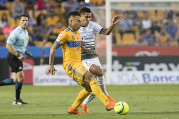 Las mejores imágenes del Tigres vs Santos en la liguilla