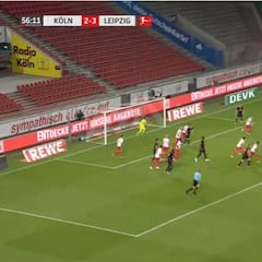 Es un elegido: el primer gol de Dani Olmo en la Bundesliga
